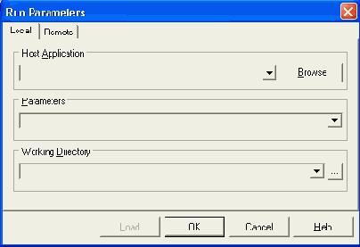   Parameters  Run